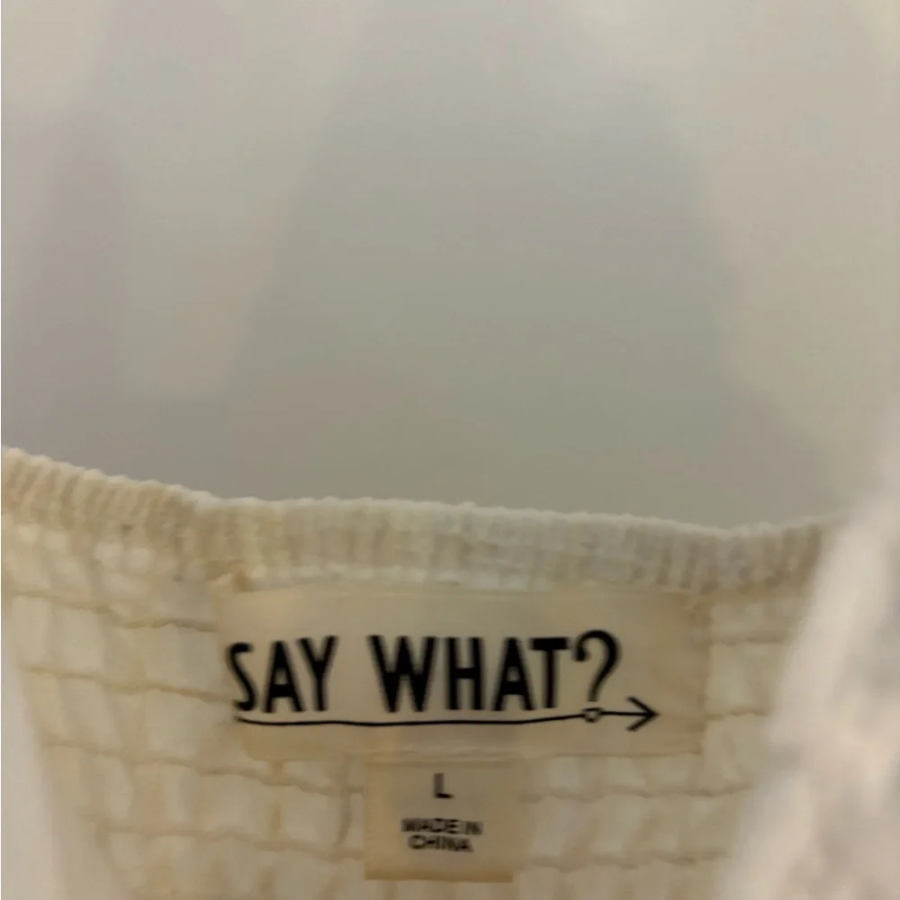 Say What? Cream Midi dress. - Picture 7 of 7